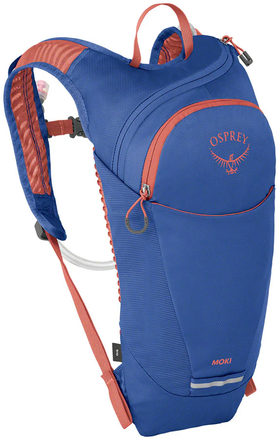 Osprey Moki 1.5 Kids Hydration Pack - One Size Gentian Blue - Image 2