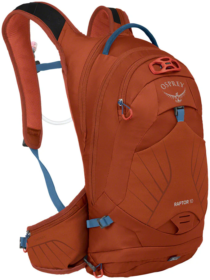 Osprey Raptor 10 Hydration Pack - One Size Firestarter Orange - Image 2
