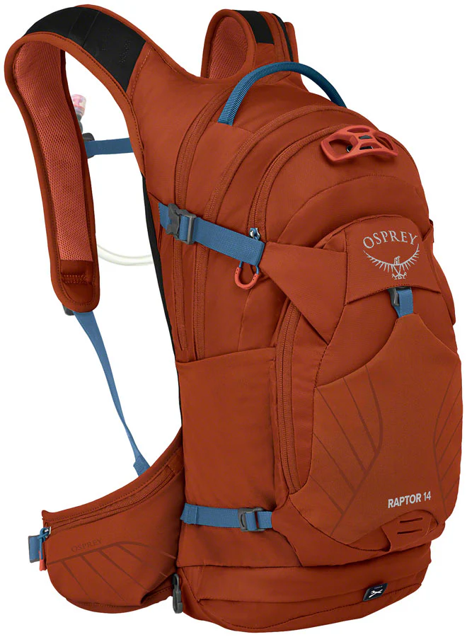 Osprey Raptor 14 Hydration Pack - One Size Firestarter Orange - Image 2