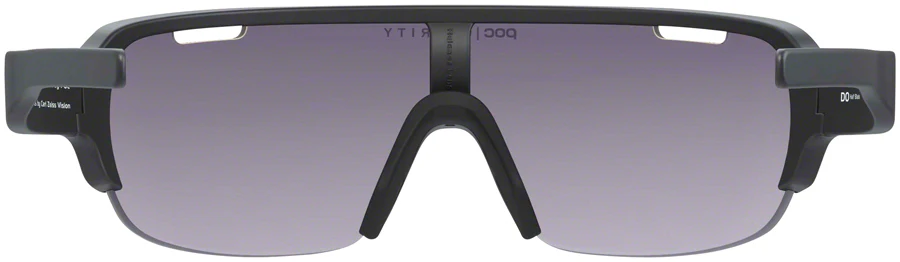 POC Do Half Blade Sunglasses - Uranium Black Violet/Gold-Mirror Lens - Image 3