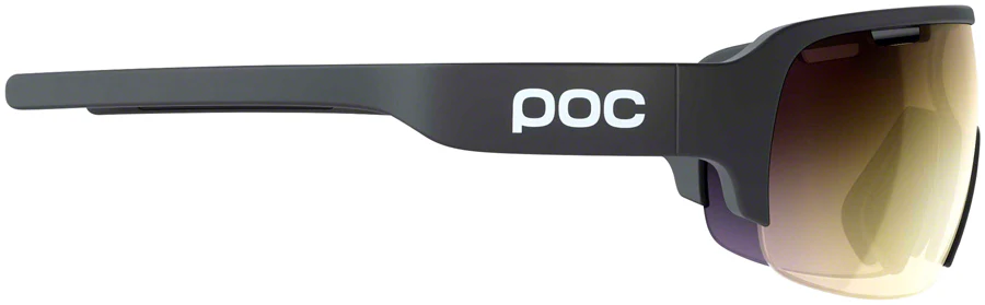 POC Do Half Blade Sunglasses - Uranium Black Violet/Gold-Mirror Lens - Image 4