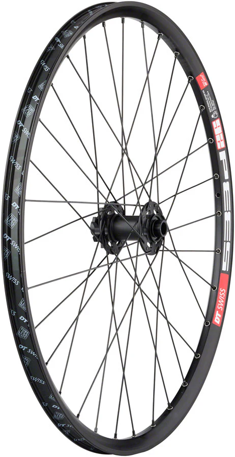 Quality Wheels Bear Pawls / DT Swiss 533D Front Wheel - 26" 15 x 100mm 6-Bolt BLK - Image 2