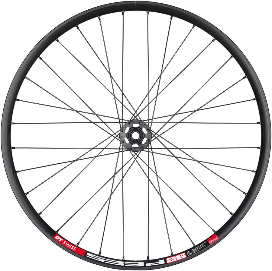 Quality Wheels Bear Pawls / DT Swiss 533D Front Wheel - 26" 15 x 100mm 6-Bolt BLK - Image 4