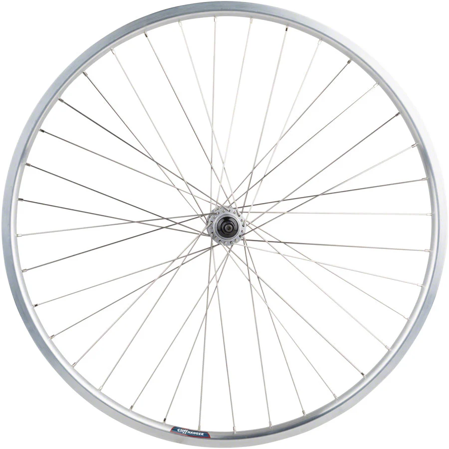 Quality Wheels Value HD Series Rear Wheel - 29" QR x 135mm Rim Brake HG 10 Silver Clincher - Image 3