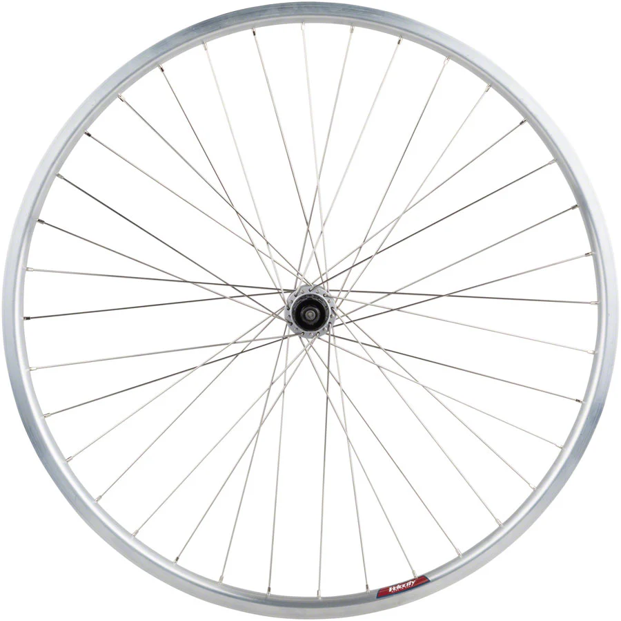 Quality Wheels Value HD Series Rear Wheel - 29" QR x 135mm Rim Brake HG 10 Silver Clincher - Image 4