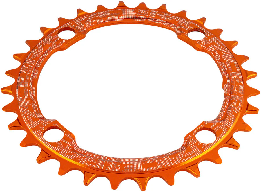 RaceFace 1x Narrow Wide Chainring - 36t 104 BCD 10-12 Speed 7075 Aluminum Orange - Image 4