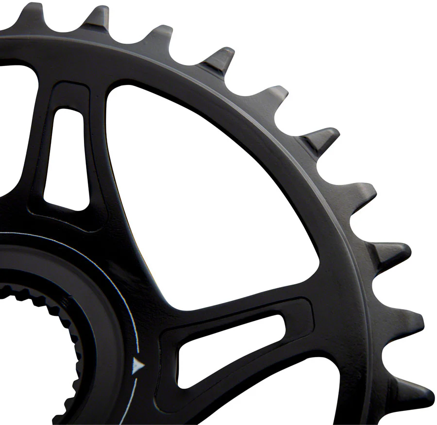 RaceFace Bosch G4 Direct Mount Hyperglide+ eMTB Chainring 52mm Chainline - 34t Steel Requires Shimano 12-speed HG+ Chain BLK - Image 3
