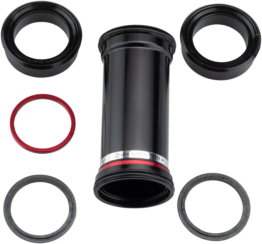 RaceFace CINCH BB107 Bottom Bracket 41mm ID x 107mm Shell x 30mm Spindle Double Row Bearing External Seal - Image 2