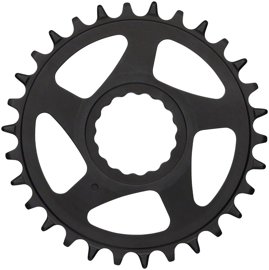 RaceFace Direct Mount Wide Chainring - 30t DM CINCH For Shimano 12-Speed HG+ Compatible Chain BLK - Image 4