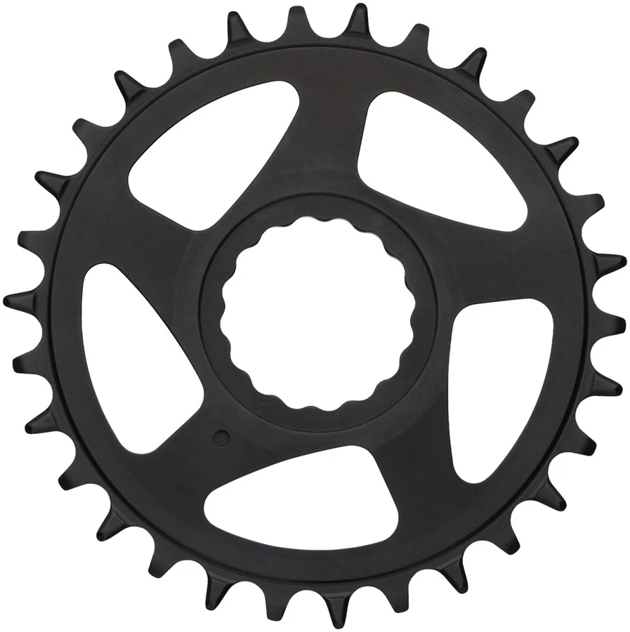 RaceFace Direct Mount Wide Chainring - 32t DM CINCH For Shimano 12-Speed HG+ Compatible Chain BLK - Image 4