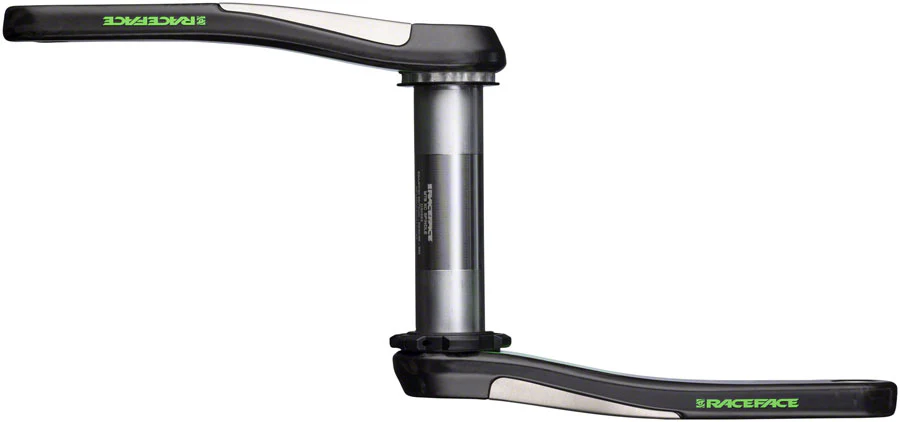 RaceFace ERA Crankset - 170mm Direct Mount 136mm Spindle CINCH Interface Carbon Green - Image 4