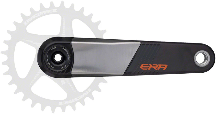 RaceFace ERA Crankset - 175mm Direct Mount 136mm Spindle CINCH Interface Carbon Orange - Image 2
