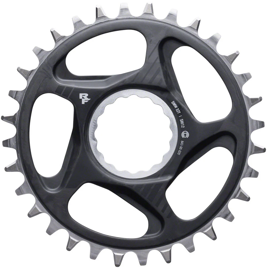 RaceFace ERA Direct Mount Wide Chainring - 30t DM CINCH For Shimano 12-Speed HG+ Compatible Chain BLK - Image 2