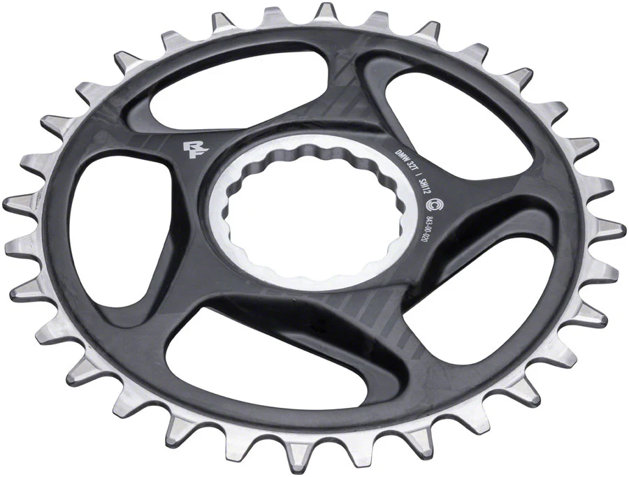 RaceFace ERA Direct Mount Wide Chainring - 34t DM CINCH For Shimano 12-Speed HG+ Compatible Chain BLK - Image 3