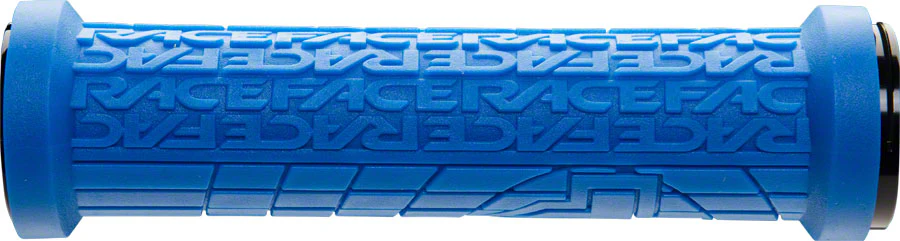 RaceFace Grippler Grips - Blue Lock-On 33mm - Image 4