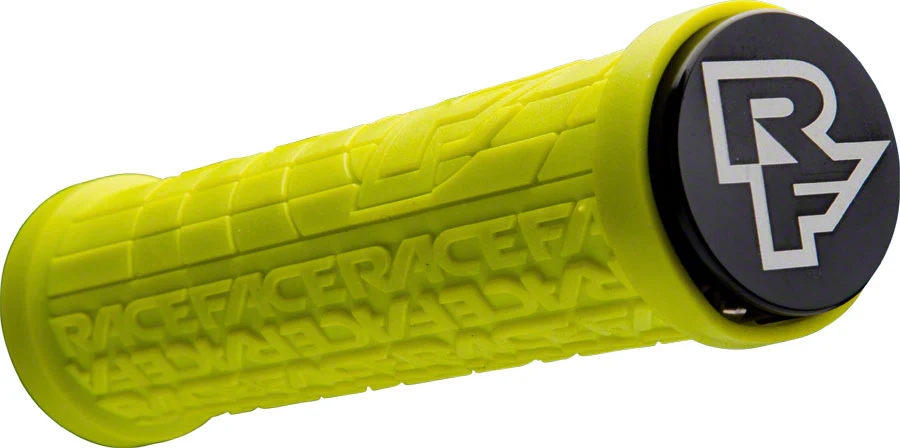 RaceFace Grippler Grips - Yellow Lock-On 33mm - Image 4