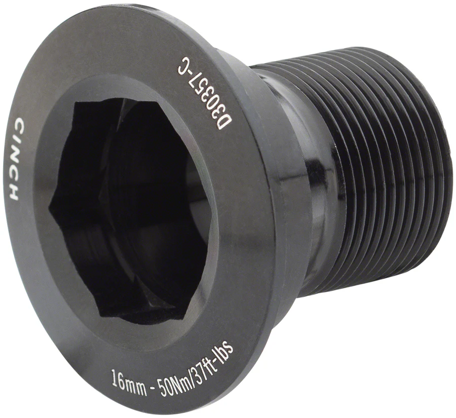 RaceFace M18 Crank Bolt - 15SX/Atlas/SixC CINCH/No Puller - Image 2