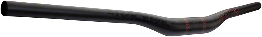 RaceFace NEXT R 35 Carbon Riser Handlebar: 35 x 800mm 20mm Rise Red - Image 2