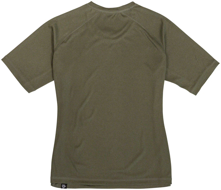 RaceFace Nimby Short Sleeve Jersey - Olive Womens Small - Image 2