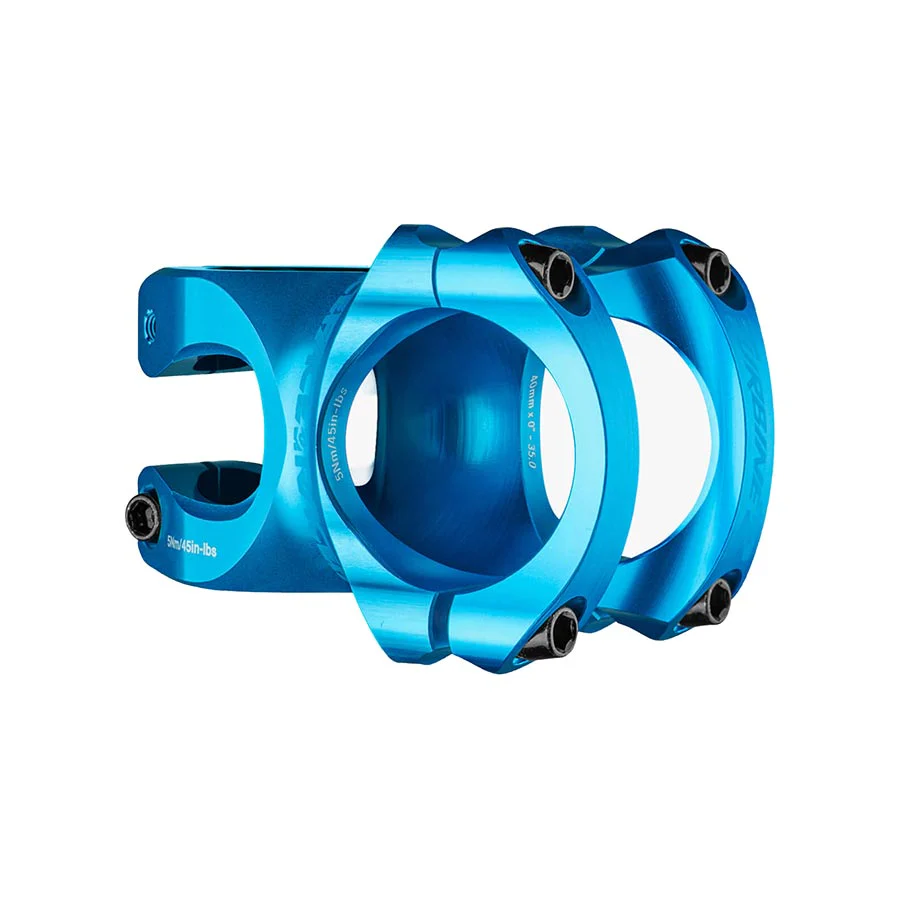 RaceFace Turbine R 35 Stem - 32mm 35mm Clamp +/-0 1 1/8" Blue