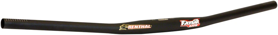 Renthal FatBar Lite Zero Handlebar - Aluminum 0mm 780mm 31.8mm Black - Image 2