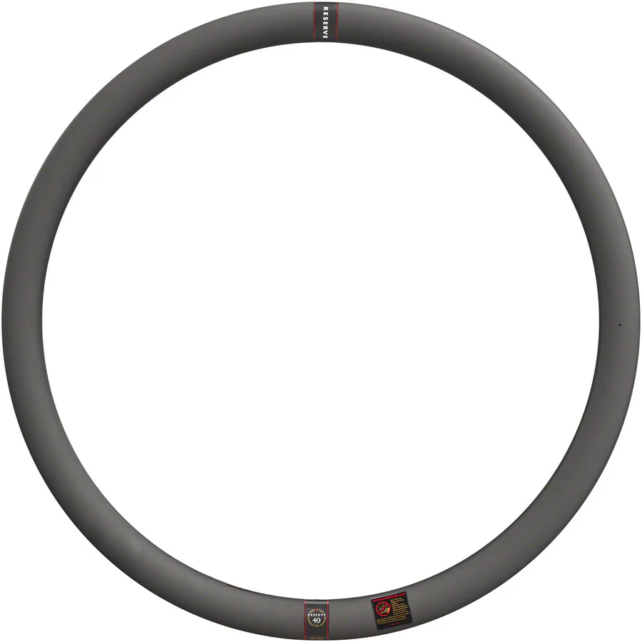 Reserve Wheels Reserve 40 Rim - 700c Disc Carbon 24H - Image 2