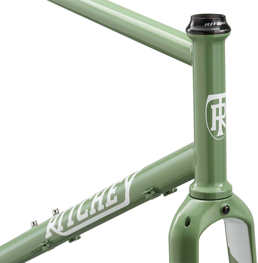 Ritchey Outback Frameset - 700c/650b Steel Winter Sage Medium - Image 2