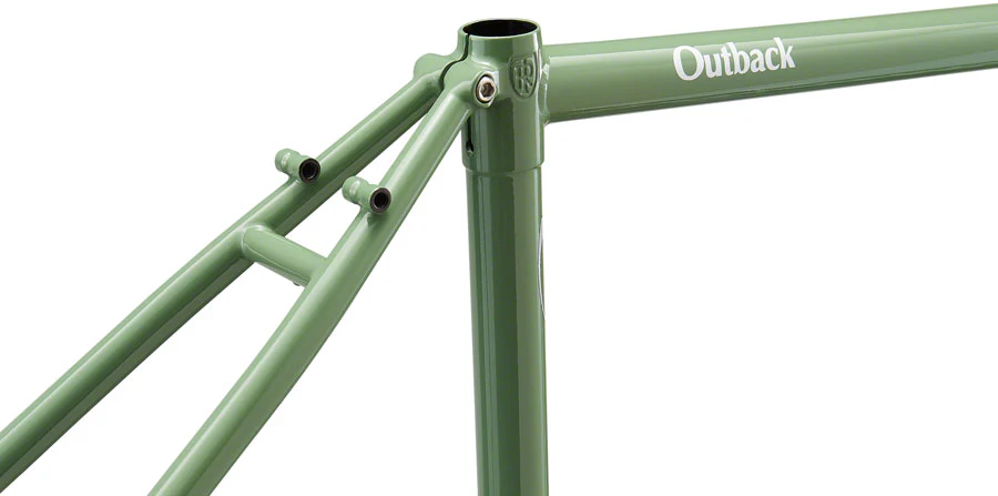 Ritchey Outback Frameset - 700c/650b Steel Winter Sage X-Large - Image 3