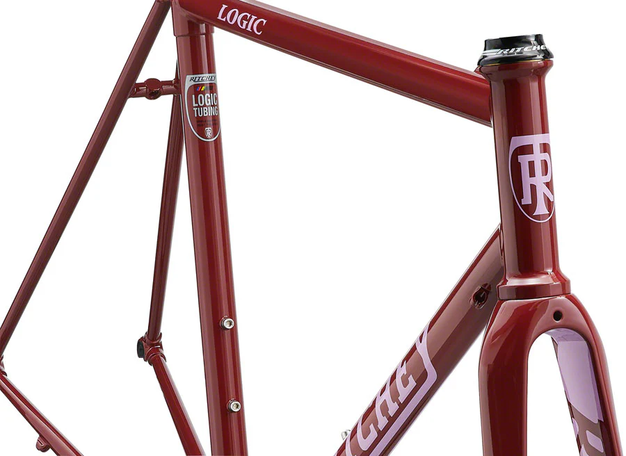 Ritchey Road Logic Frameset - 700c Steel Red 49cm - Image 2