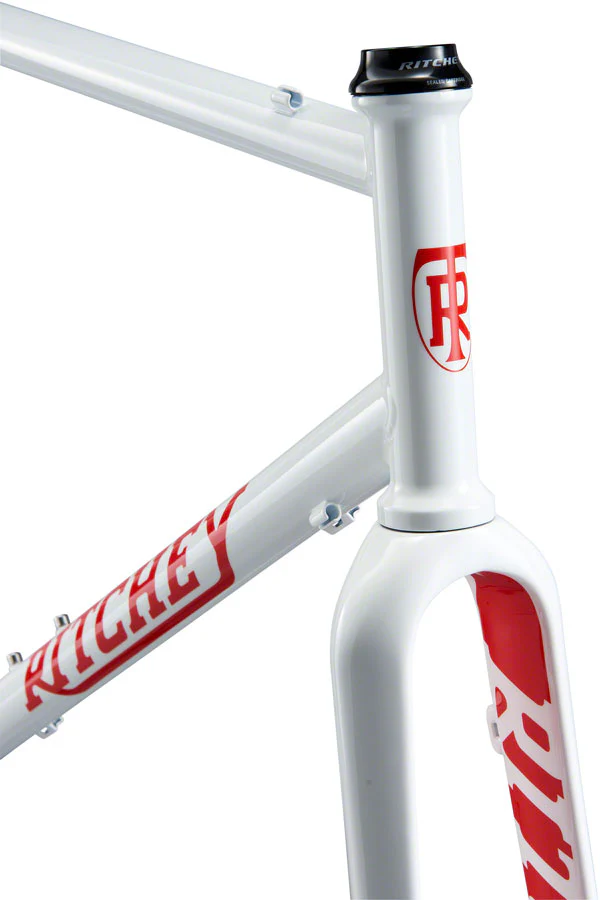 Ritchey Swiss Cross Frameset - 700c Steel White Large - Image 2