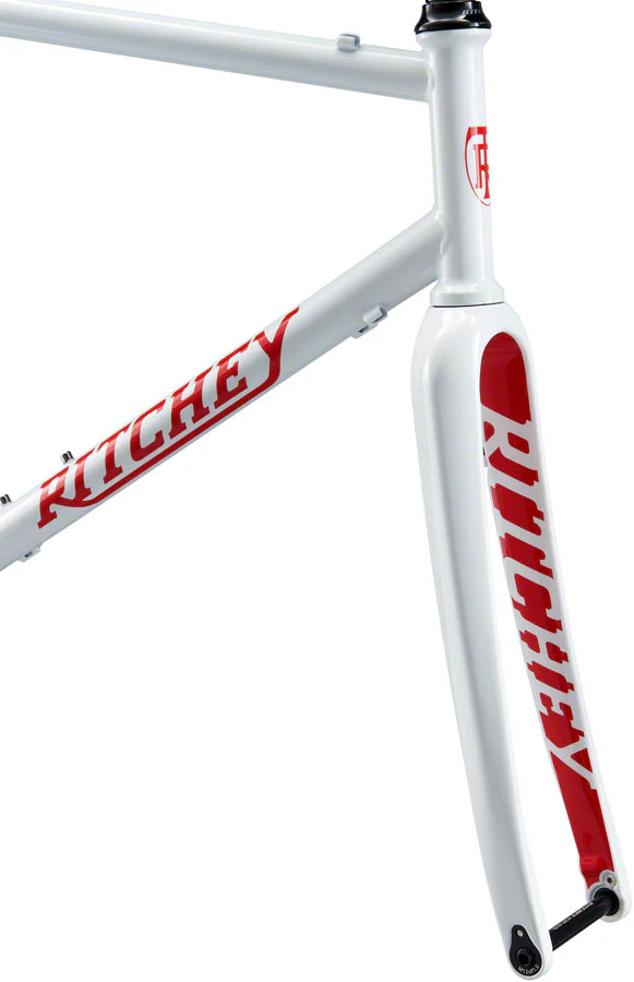 Ritchey Swiss Cross Frameset - 700c Steel White Large - Image 3