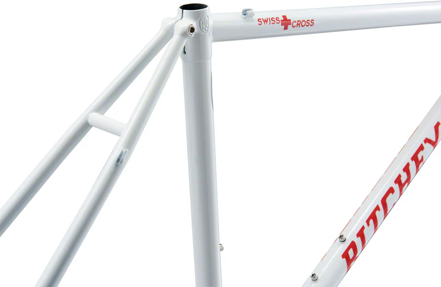 Ritchey Swiss Cross Frameset - 700c Steel White Large - Image 4