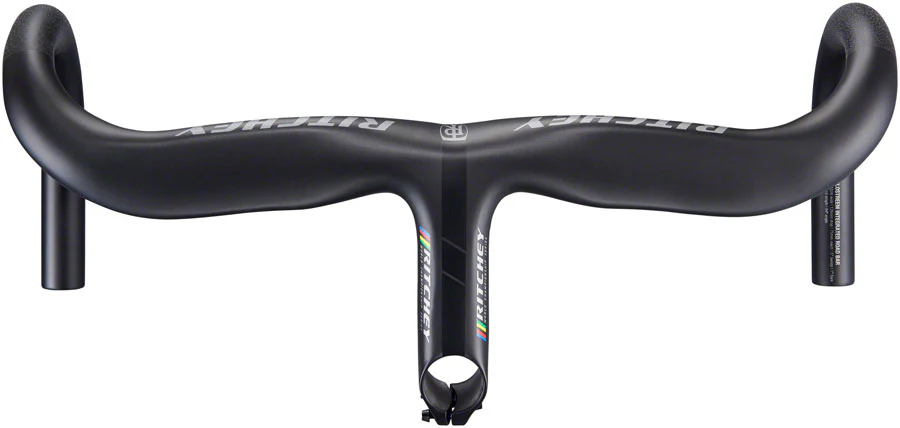 Ritchey WCS Carbon Solostreem Drop Handlebar - Integrated Bar/Stem Carbon 42cm 120mm Matte Carbon - Image 3