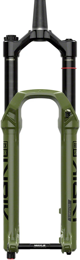 RockShox Lyrik Ultimate Charger 3.1 RC2 Suspension Fork - 27.5" 150 mm 15 x 110 mm 44 mm Offset Green D2 - Image 2