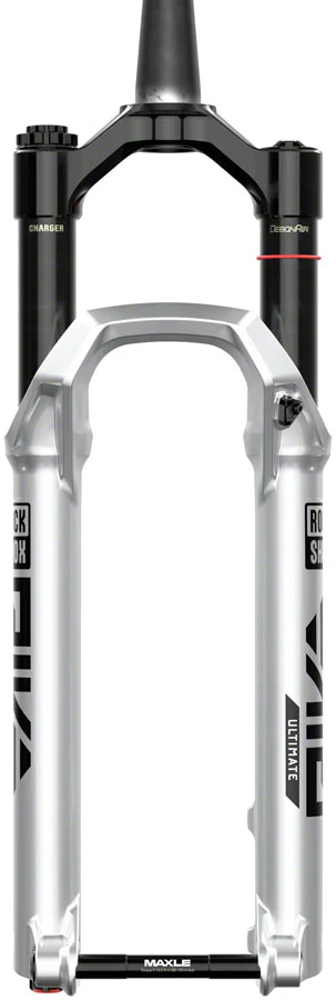 RockShox Pike Ultimate Charger 3.1 RC2 Suspension Fork - 27.5" 130 mm 15 x 110 mm 44 mm Offset Silver C2 - Image 2