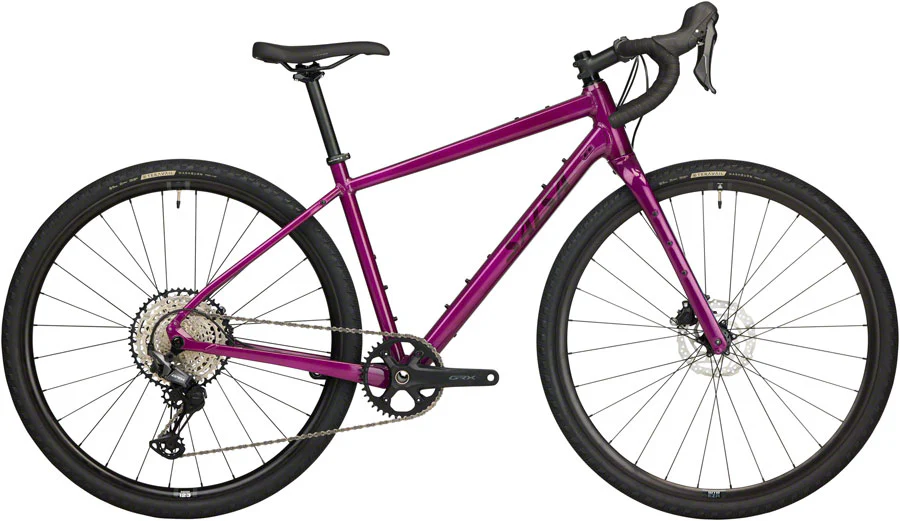 Salsa Journeyer Drop Bar GRX 610 1x12 Bike - 700c Aluminum Dark Magenta 55cm