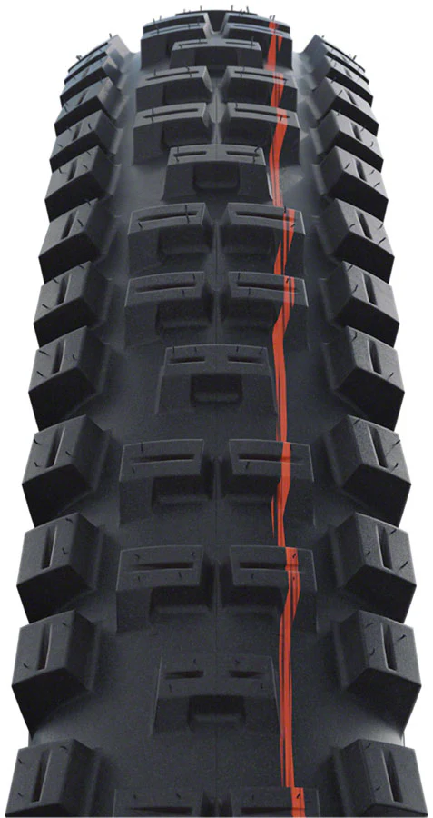 Schwalbe Big Betty Tire - 26 x 2.4" Tubeless Folding BLK Evolution Line Addix Soft Super Trail - Image 2