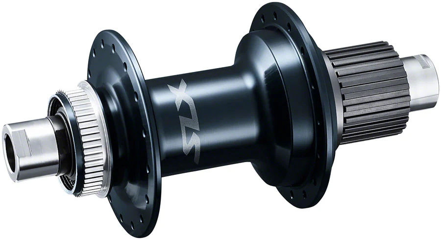Shimano SLX FH-M7110-B Rear Hub - 12 x 148mm Center-Lock Micro Spline BLK 28H - Image 2