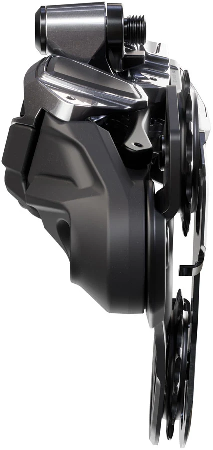 Shimano XTR RD-M9250-GS Di2 Wireless Rear Derailleur - 12-Speed Medium Cage Shadow ES BLK/Gray - Image 4