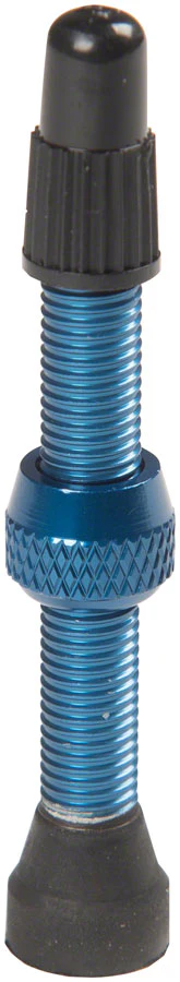 Stans Alloy Valve Stems - 44mm Pair Blue - Image 3