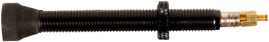Stans Alloy Valve Stems - 55mm Pair Black - Image 3