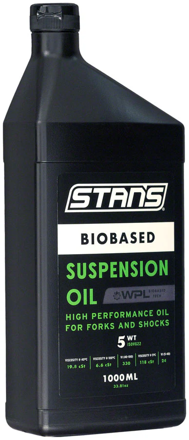 Stans Biobased Suspension Oil - 5WT 1L - Image 2