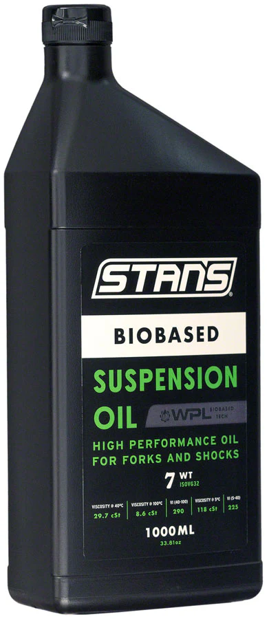 Stans Biobased Suspension Oil - 7WT 1L - Image 2
