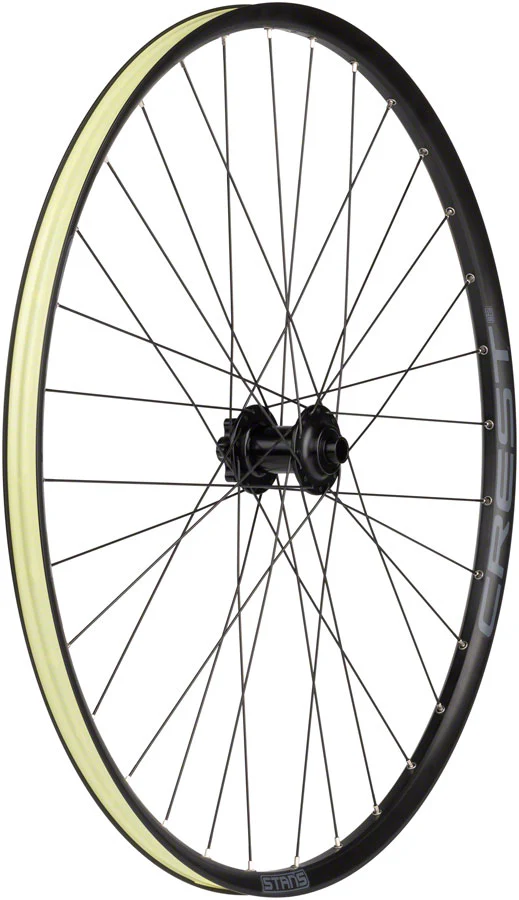Stans Crest S2 Front Wheel - 29" 15 x 100mm 6-Bolt Black - Image 2