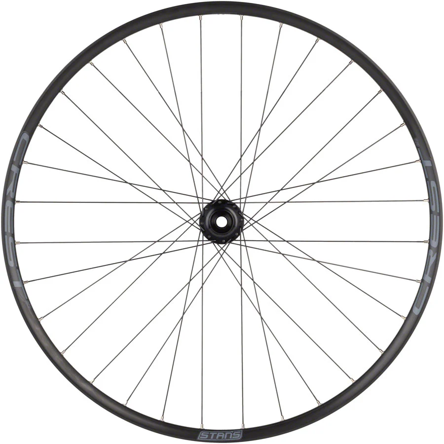Stans Crest S2 Front Wheel - 29" 15 x 100mm 6-Bolt Black - Image 3