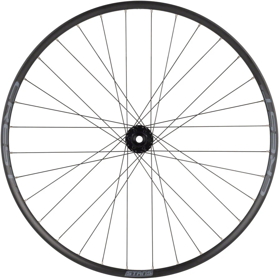 Stans Crest S2 Front Wheel - 29" 15 x 100mm 6-Bolt Black - Image 4