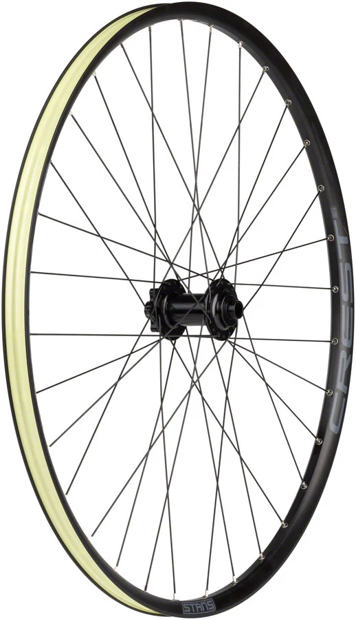 Stans Crest S2 Front Wheel - 29" 15 x 110mm 6-Bolt Black - Image 2
