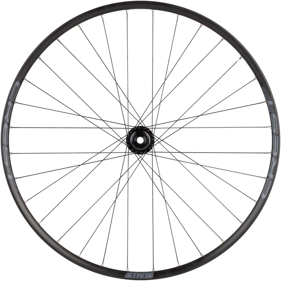 Stans Crest S2 Front Wheel - 29" 15 x 110mm 6-Bolt Black - Image 3