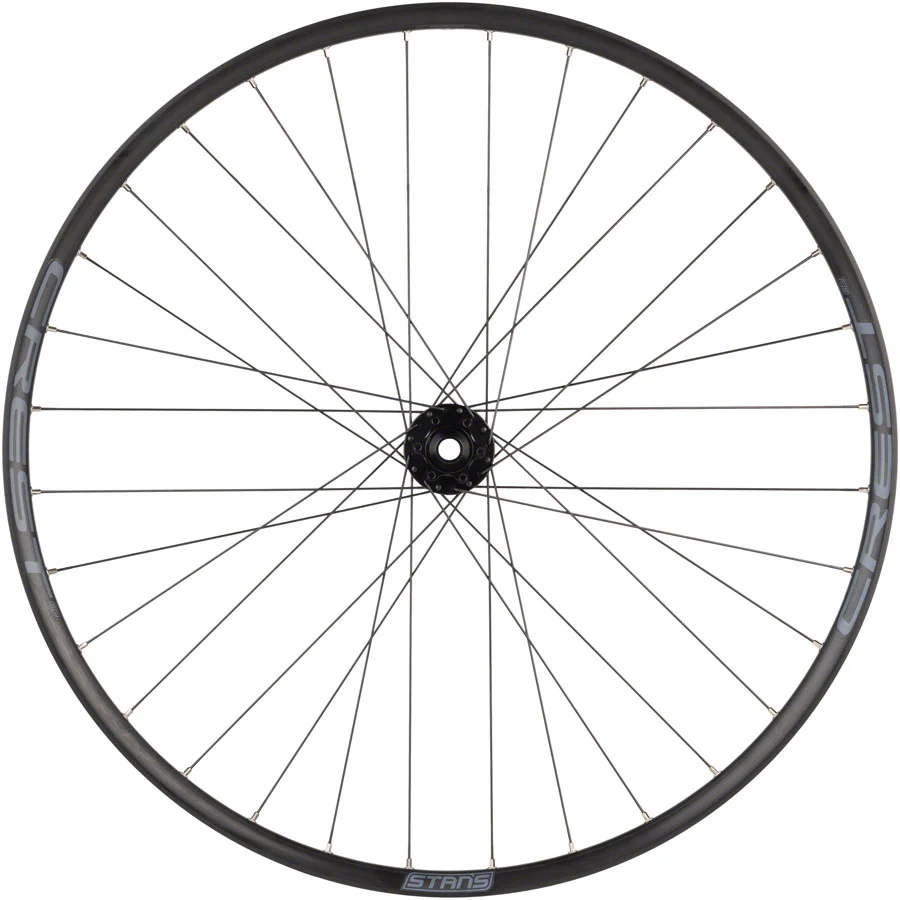 Stans Crest S2 Front Wheel - 29" 15 x 110mm 6-Bolt Black - Image 4