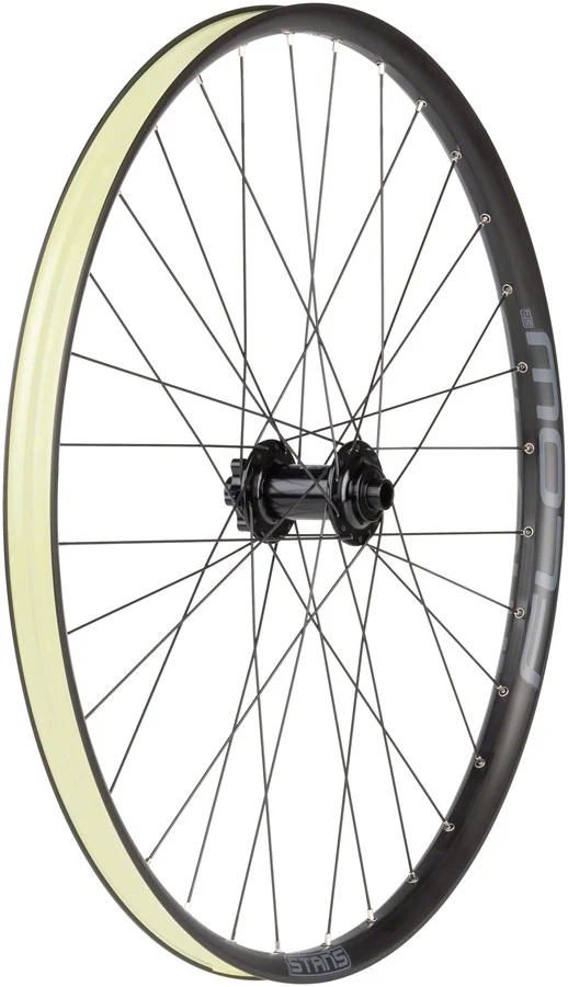 Stans Flow S2 Front Wheel - 27.5" 15 x 110mm 6-Bolt Black - Image 2